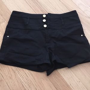 High waisted shorts